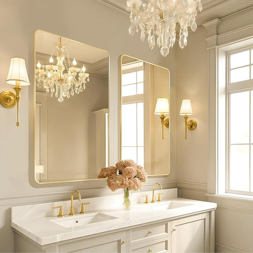 24x36 Rounded Rectangle Bathroom Mirrors - Image 2