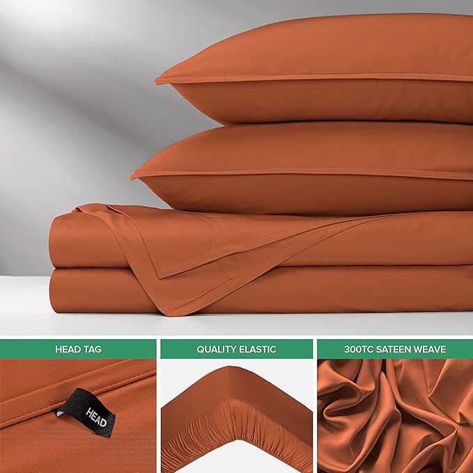 Queen Sheets by Pure Bamboo, Genuine 100% Organic Viscose Derived from Bamboo - Image 6
