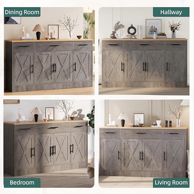 Shintenchi Sideboard Buffet Cabinet - Image 7