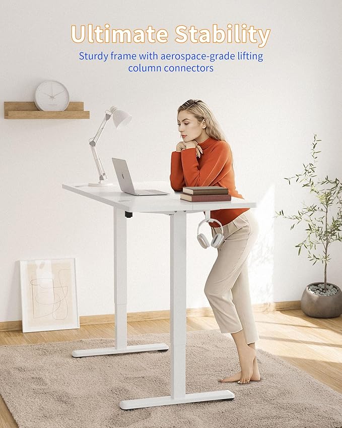 YIHAYO Electric Standing Desk, 55 x 24 Inches Stand Up Desk - Image 4
