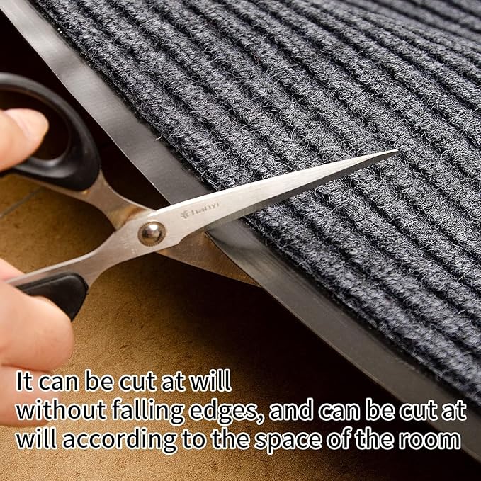 TANYOYO 4' X 6' Commercial Grade Door Floor Mat Brush Step Entrance Mat Vinyl - Image 9