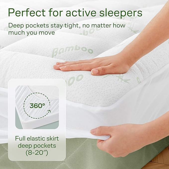 Ultra Soft Twin Size Mattress Topper - Image 5