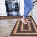 Homespice Prescott Jute Braided Kitchen Rugs 27x45 by Homespice