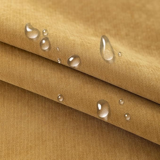 STACYPIK Waterproof Yellow Couch Cover, Non-Slip Sofa Cover - Image 3