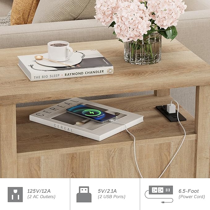 WAMPAT Set of 2 End Tables - Image 6