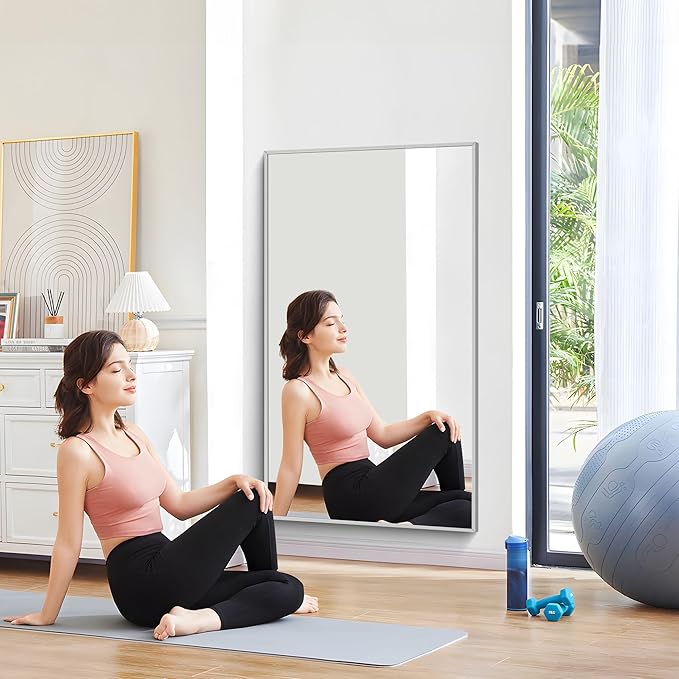 36x55inch Bathroom Mirror, Large Rectangular Wall Mirrors - Image 7