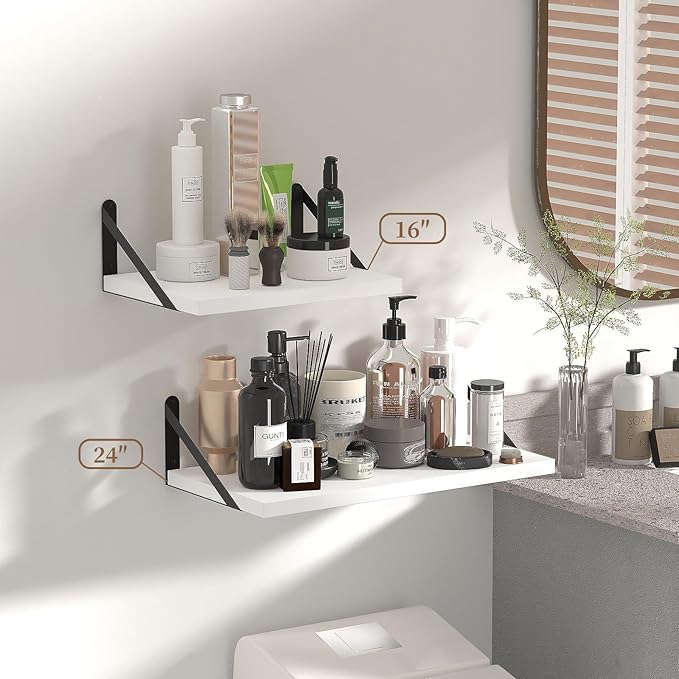 SAUMONIER Floating Shelves Bookshelf - Image 6