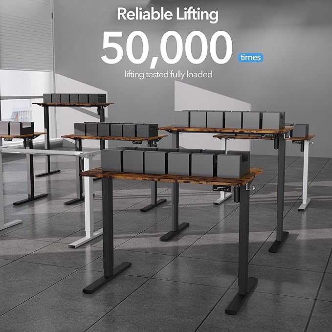 Electric Standing Desk Adjustable Height, 32x20 Inches Sit Stand up Desktop - Image 6