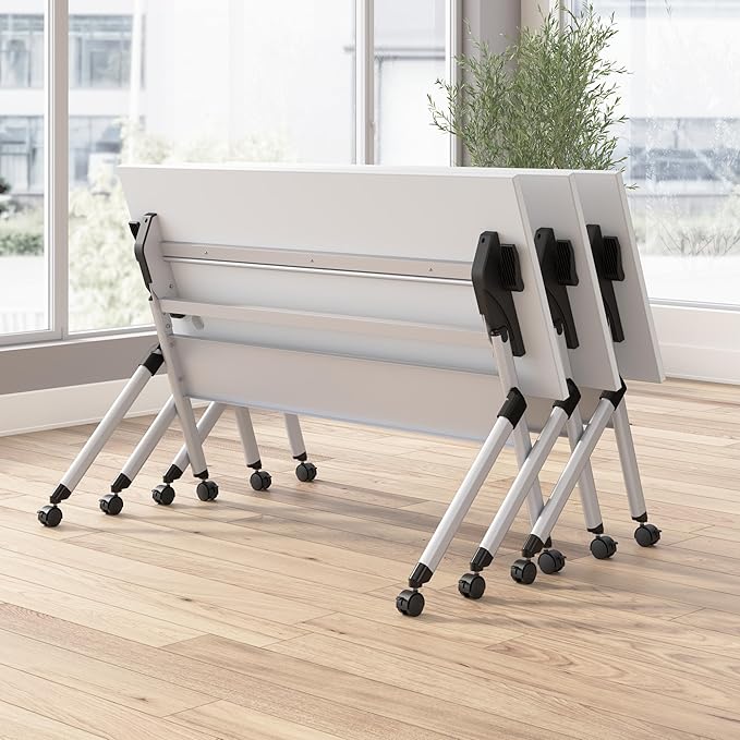 Bush Business Furniture Folding Training Table, 60 inch Desk - Image 6