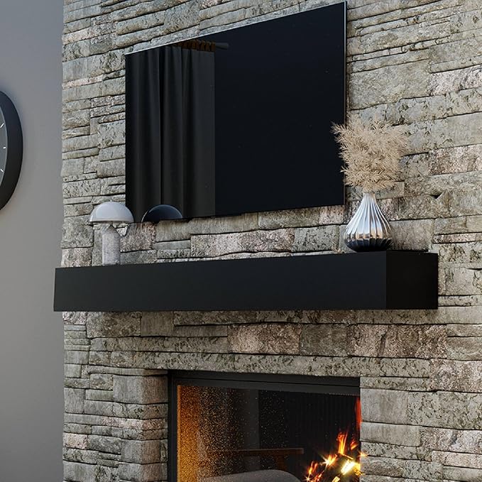 60" Floating Mantel Shelf by BoscoMondo-RusticHandmade
