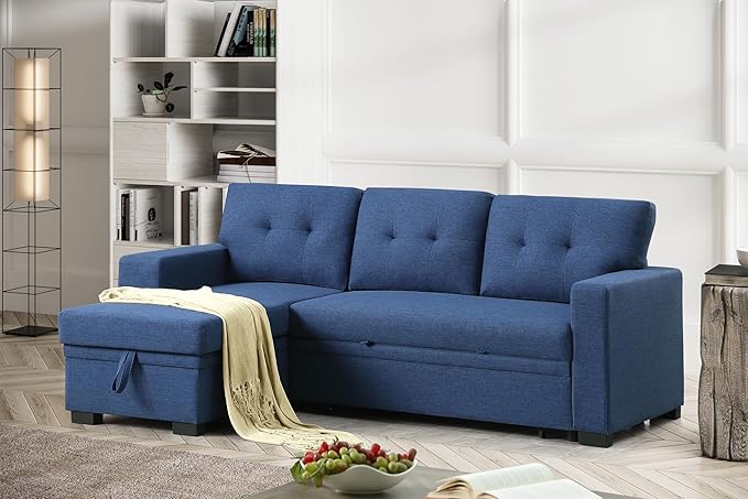 Devion Furniture Garisa 4-in-1 Convertible L Shaped Couch - Image 3