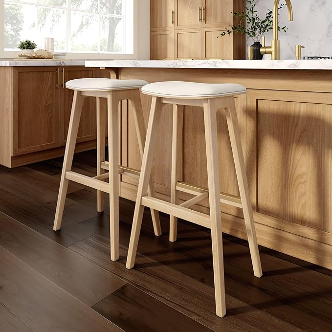 Plank+Beam Beryl Bar Height Stool - Image 8