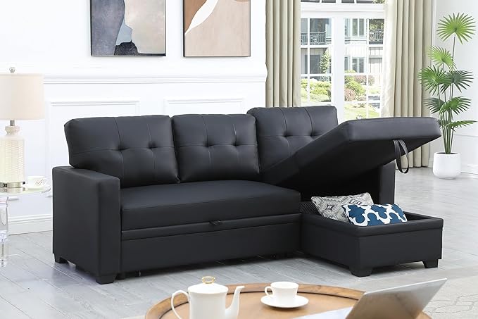 Devion Furniture Philly 4-in-1 Convertible L Shaped Couch - Image 6