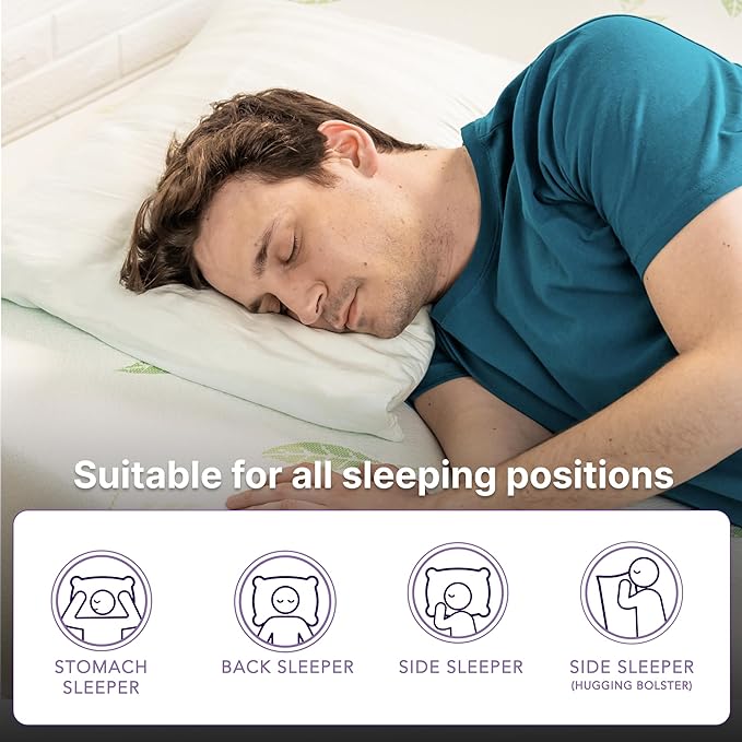 NapQueen Twin XL Size, 10 Inch Anula Green Tea Infused Memory Foam Mattress - Image 5