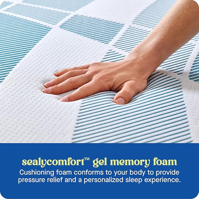 Sealy Dreamlife 14” Foam Mattress-in-a-Box, SealyComfort Gel Memory Foam - Image 4