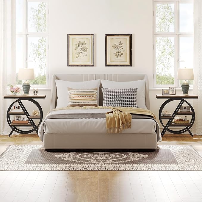 Tribesigns End Table for Living Room, 3-Tier Narrow Side Table - Image 5