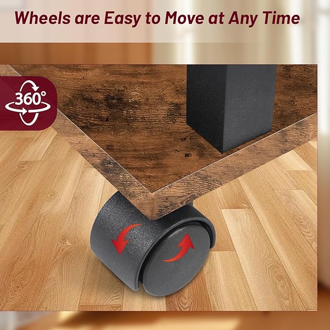 Side Table with Charging Station and Drawer, Narrow End Table with USB Ports - Image 8