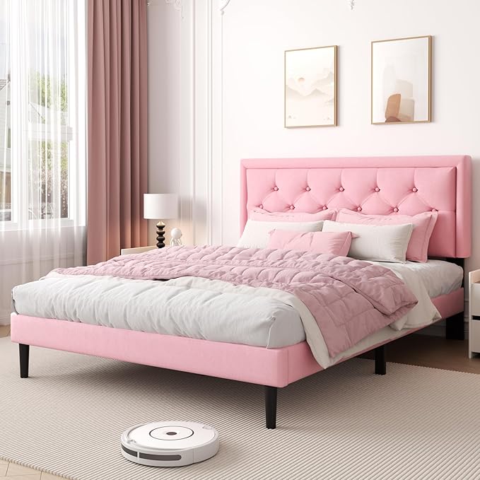 Full Size Platform Bed Frame by CXVXbedframe