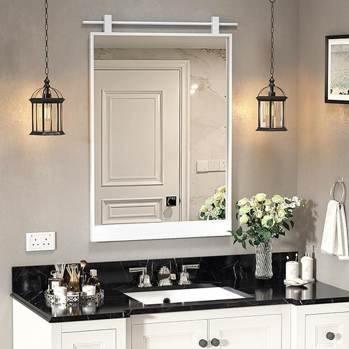 24x36 Inch Rectangle Bathroom Vanity Mirror by MYTHFUL