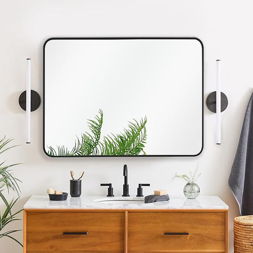 24x36 Inch Rectangle Bathroom Mirror by Bonverre