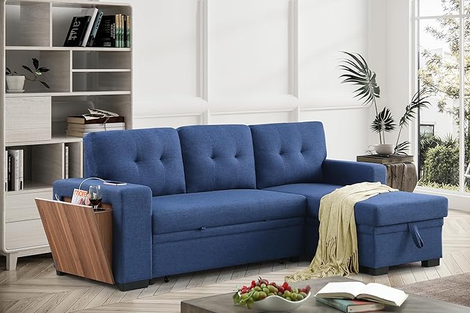 Devion Furniture Garisa 4-in-1 Convertible L Shaped Couch - Image 6