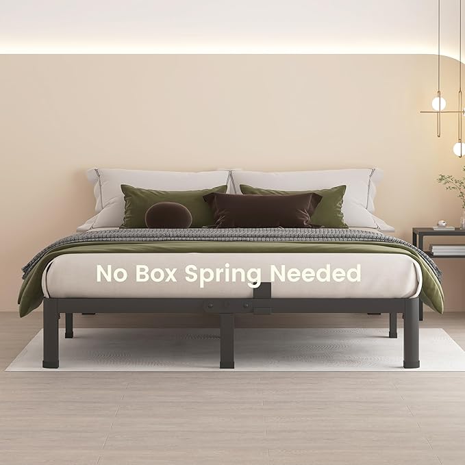 MAF 10 Inch King Metal Platform Bed Frame - Image 6
