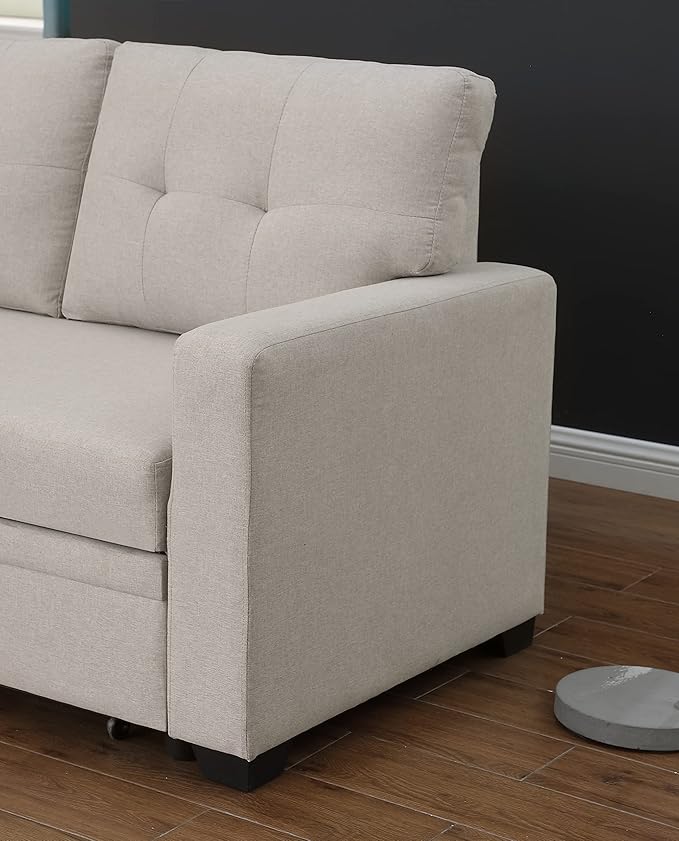 Devion Furniture Maison 4-in-1 Convertible L Shaped Couch - Image 5