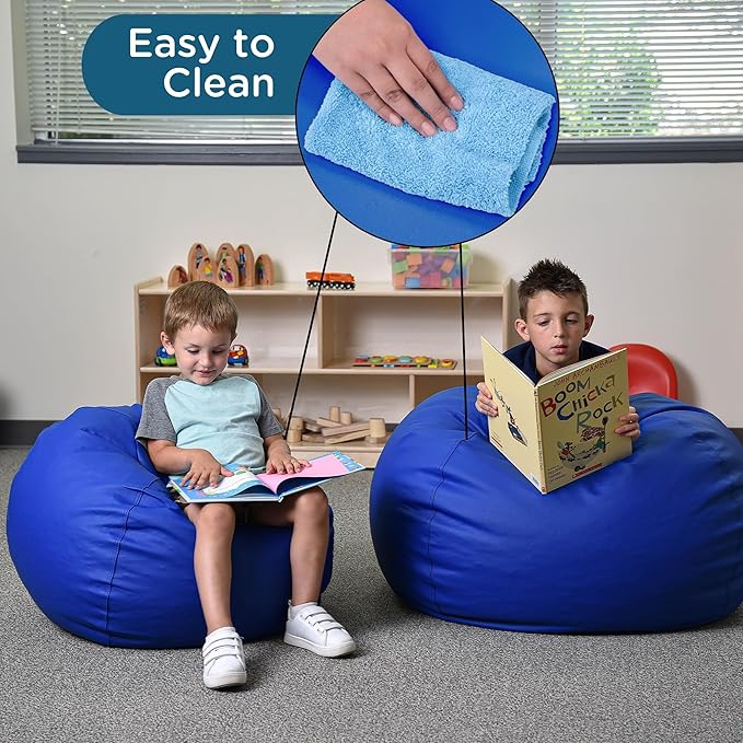 Children's Factory 35" Kids Bean Bag Chairs, Flexible Seating Classroom - Image 6