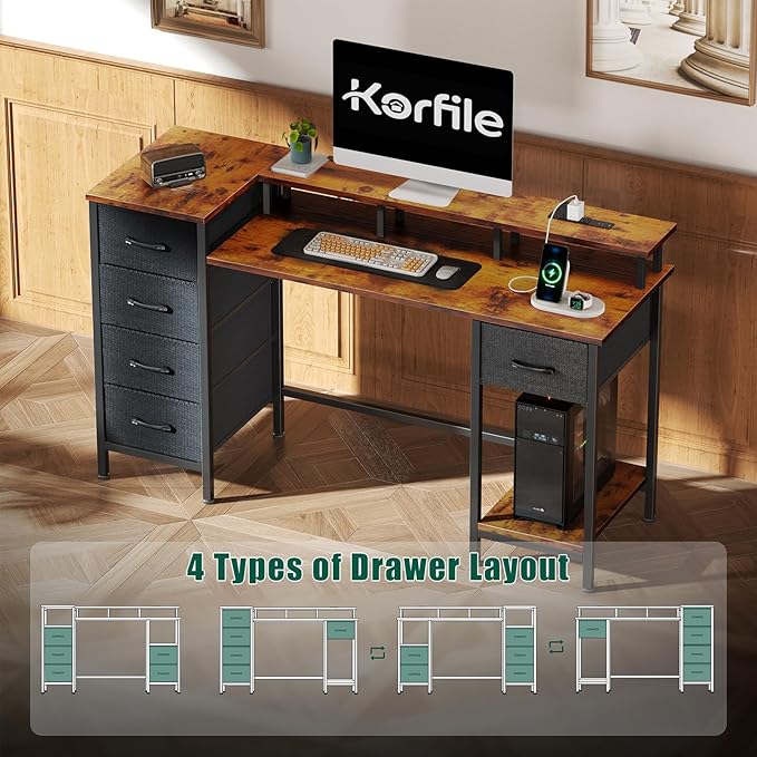 47 Inch Computer Gaming Desk - Image 6