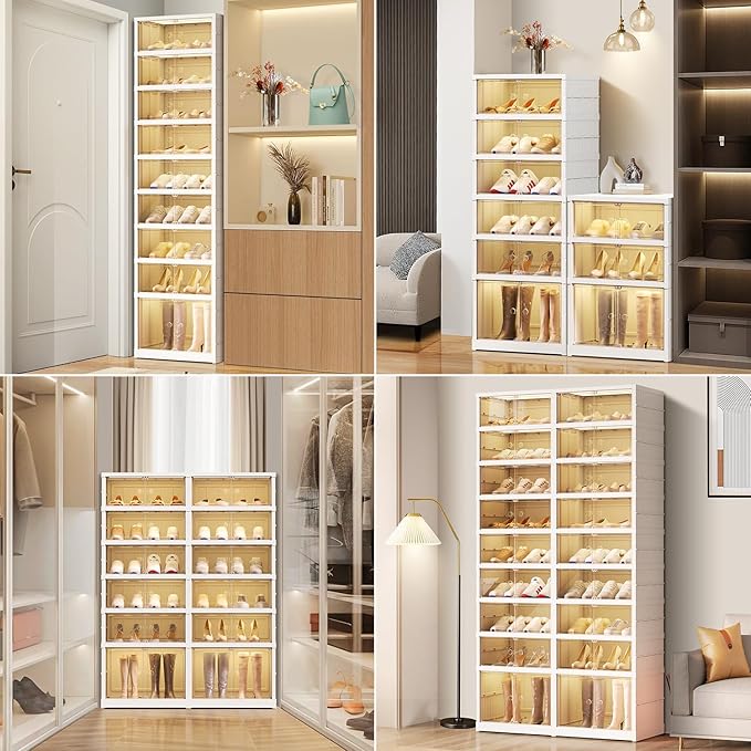 3 Tier Foldable Shoe Rack Organizer - Image 7