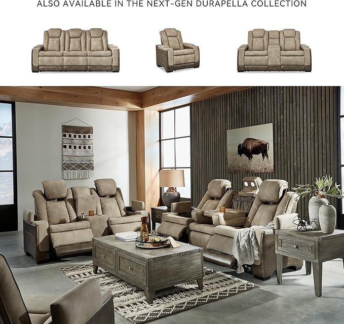 Signature Design by Ashley Next-Gen DuraPella Power Reclining Sofa - Image 7