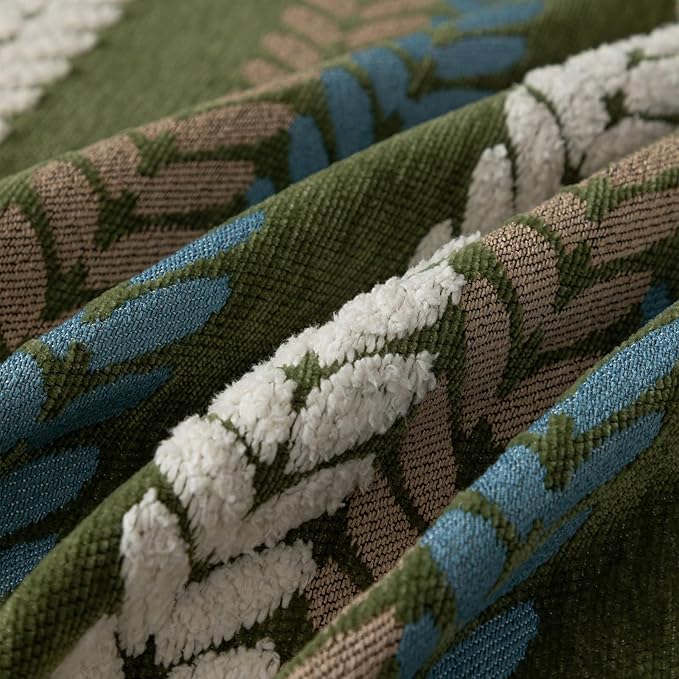 STACYPIK Thick Jacquard Green Couch Cover, Washable Sofa Cover - Image 3