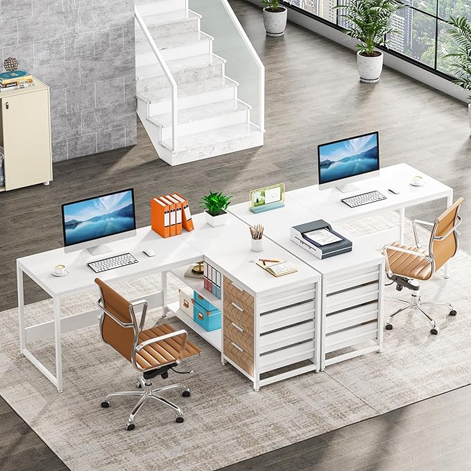 LITTLE TREE 59-Inch L Shaped Desk - Image 4