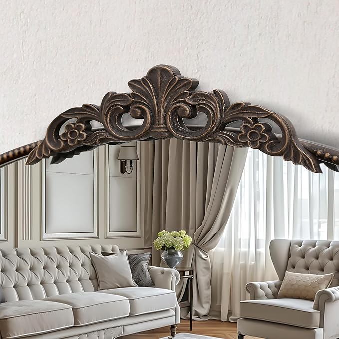 Micasso Bronze Large Vintage Mirror, Living Room - Image 3