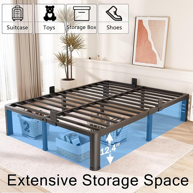 FUIOBYVV 14 Inch King Bed Frame - Image 5