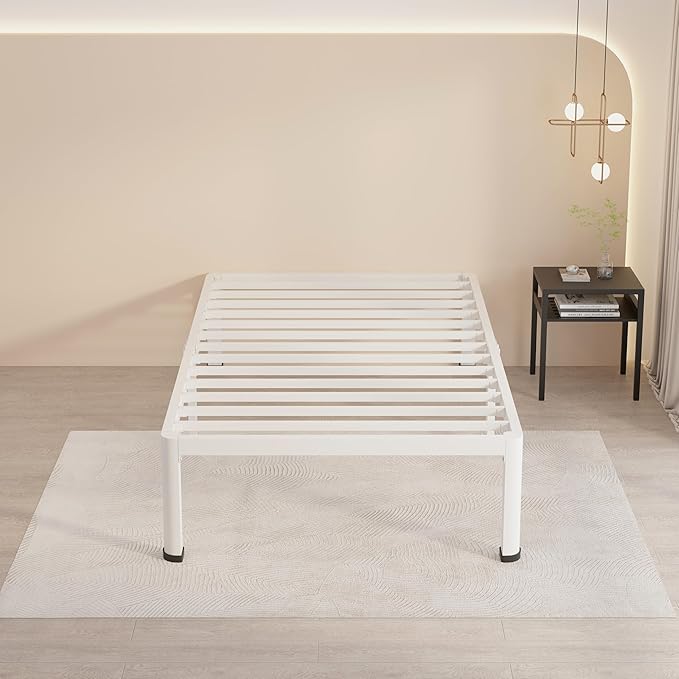 MAF 18 Inch Twin Bed Frames White - Image 8