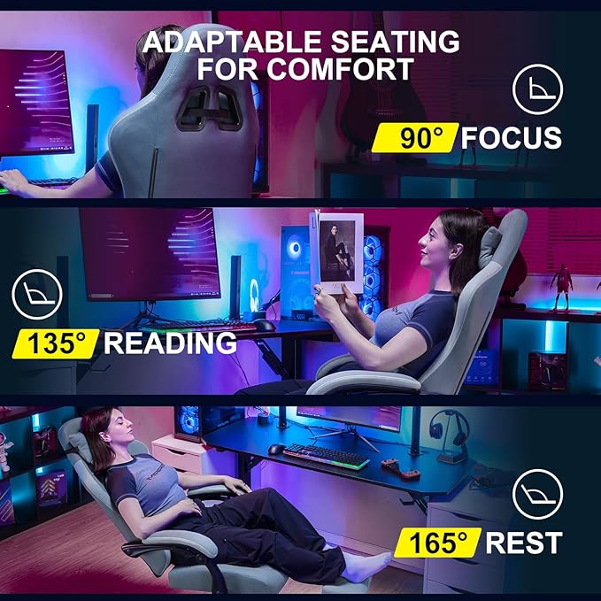 GTPLAYER Gaming Chair, Computer Office Chair - Image 6