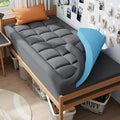 ELEMUSE Dual Layer 3 Inch Memory Foam Mattress Topper Twin XL, Dorm Room 2 Inch by Elemuse