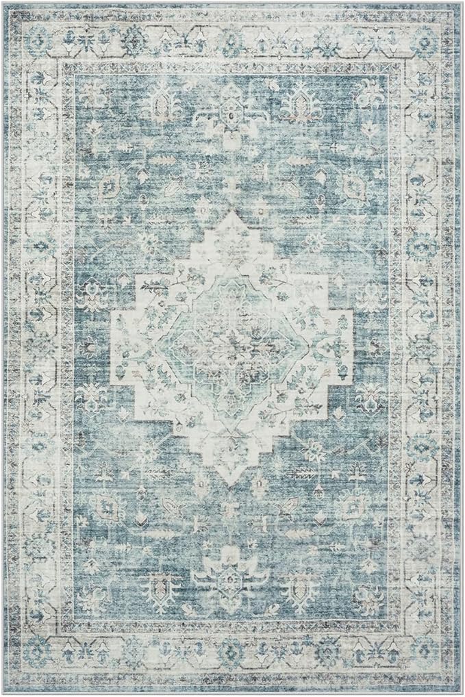 LIVEBOX Bedroom 4x6 Washable Area Rug - Image 9