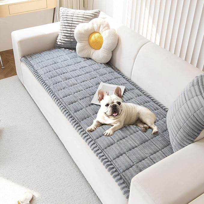 OTOB Couch Cover for Dogs Washable, Non Slip Funny Pet Couch Covers Sofa by OTOB