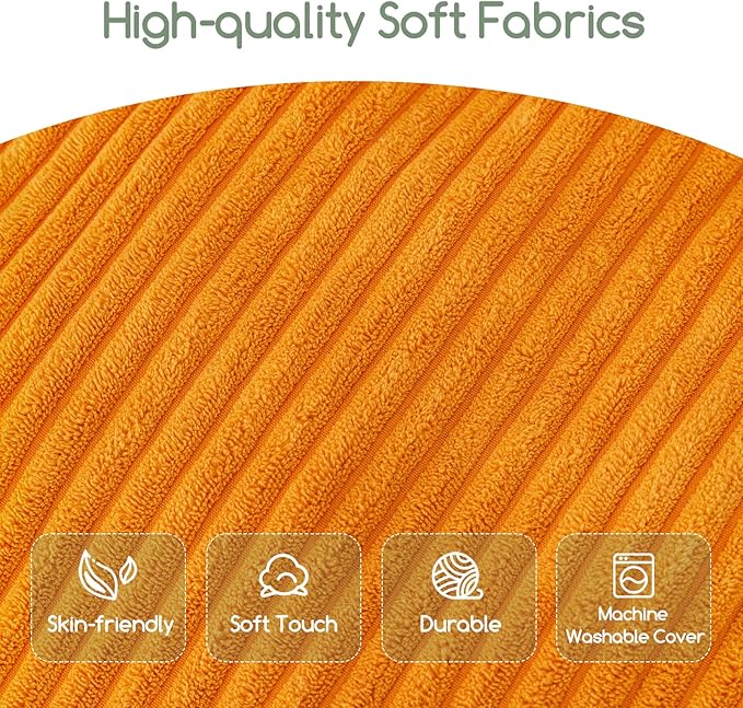 Giant Bean Bag Chair Bed for Adults, Convertible Beanbag Folds from Lazy Chair - Image 6