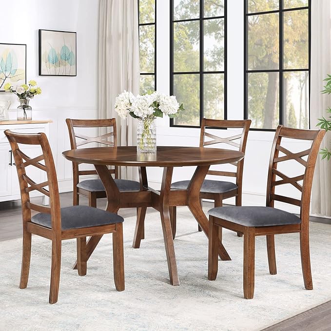 Smiry Velvet Seat Covers for Dining Room Chair Set of 2, Stretch Fit Removable - Image 8