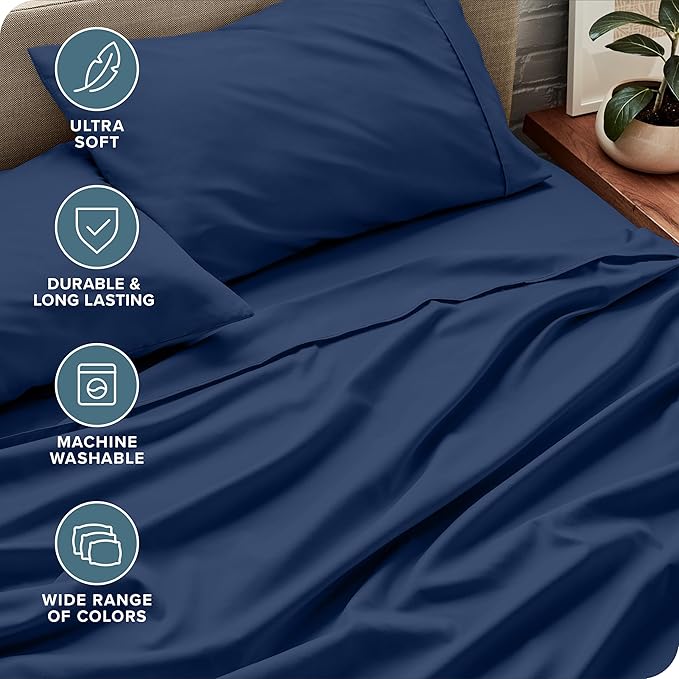 Bare Home Full XL Sheet Set - Image 4
