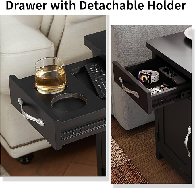 LINSY HOME End Table Set of 2 - Image 9