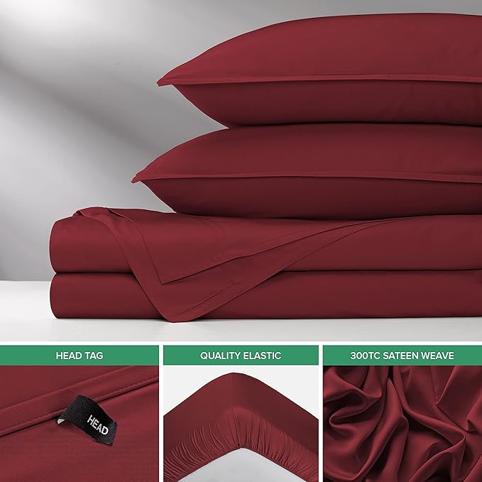 Queen Sheets by Pure Bamboo, Genuine 100% Organic Viscose Derived from Bamboo - Image 6