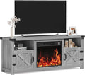 YESHOMY Fireplace TV Stand by SearchallYESHOMY
