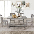 COLAMY Wooden Dining Room Chairs Set of 4, Spindle High Back Windsor Kitchen by COLAMYINC
