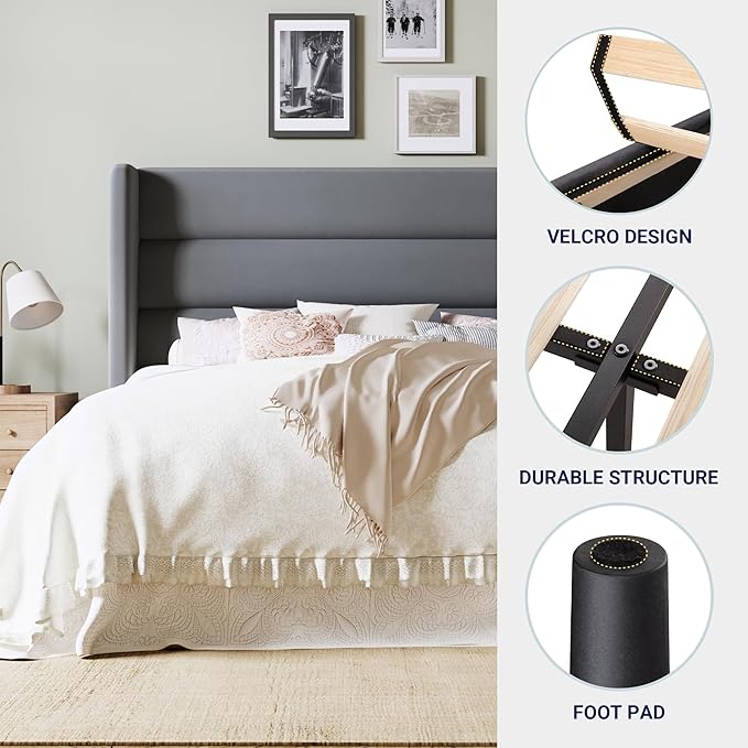 Allewie Queen Size Platform Bed Frame - Image 5