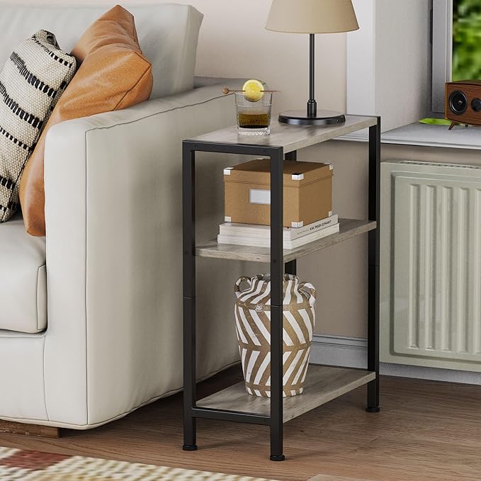 3-Tier Side Table, Small EndTable, Sofa SideTable - Image 2