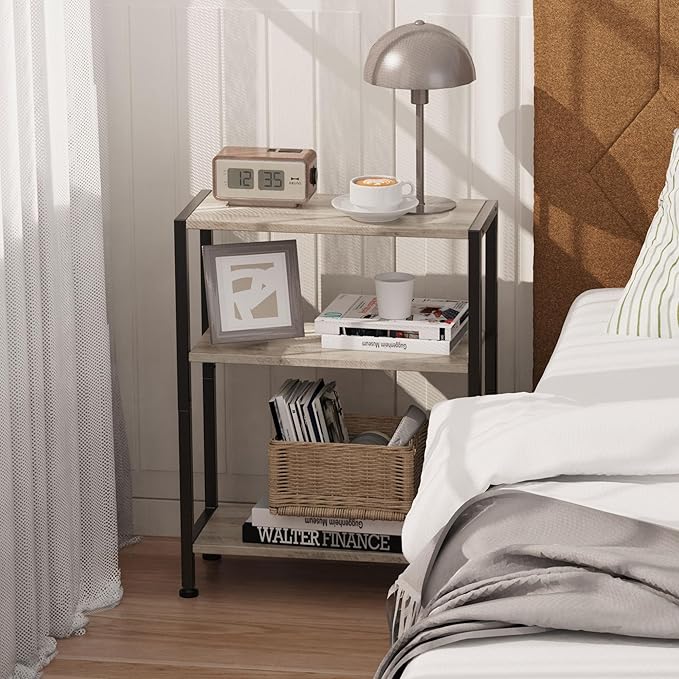 3-Tier Side Table, Small EndTable, Sofa SideTable - Image 5